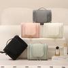 Nylon Travel Toiletry Bag With Large Capacity Waterproof Organizer For Men Women