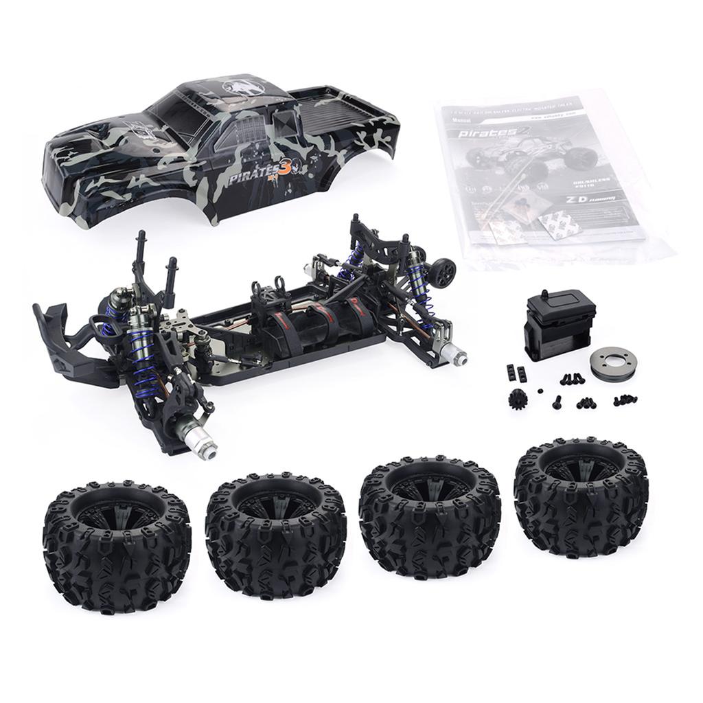 1/8 ZD Racing MT8 RC Car 2.4G 4WD RTR Brushless Monster Truck Buggy Off-road Truggy Vehicle 90km/h High-speed Racing RC Car