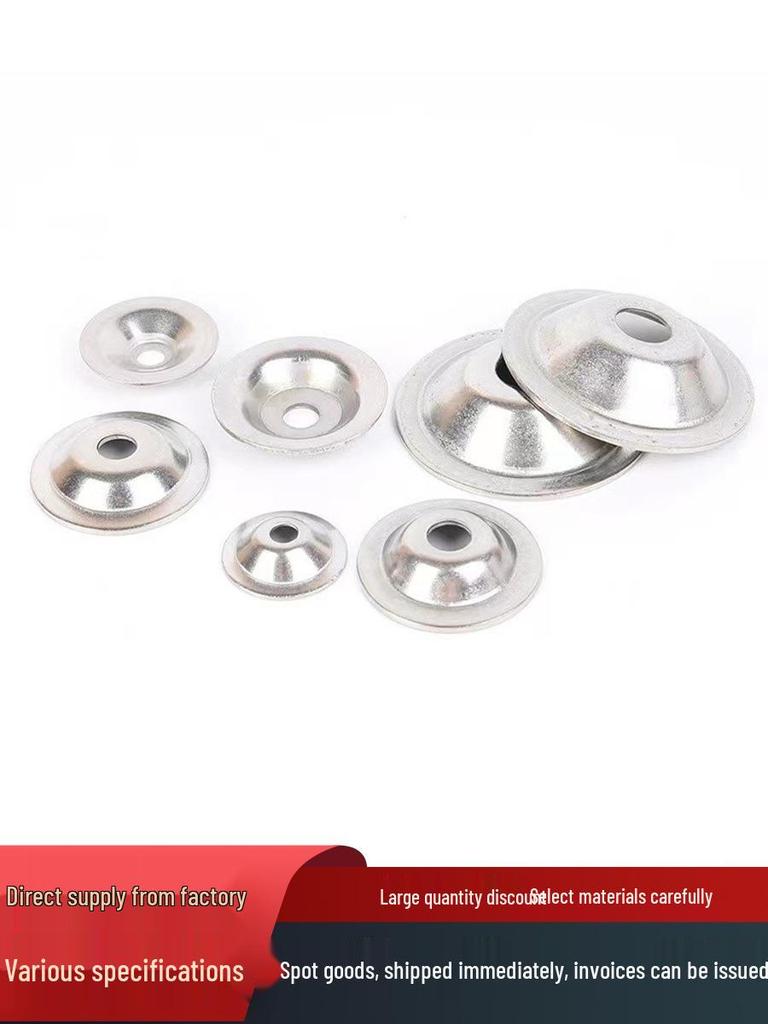 304 Stainless Steel Bowl-Shaped Washer - Grass Hat, Fish Eye, Trumpet-Foot Cup Ring