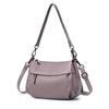 Genuine Leather Crossbody Bag Casual Bag Women's Fashion Handbag Top Layer Cowhide All-match Shoulder Bag Large Capacity
