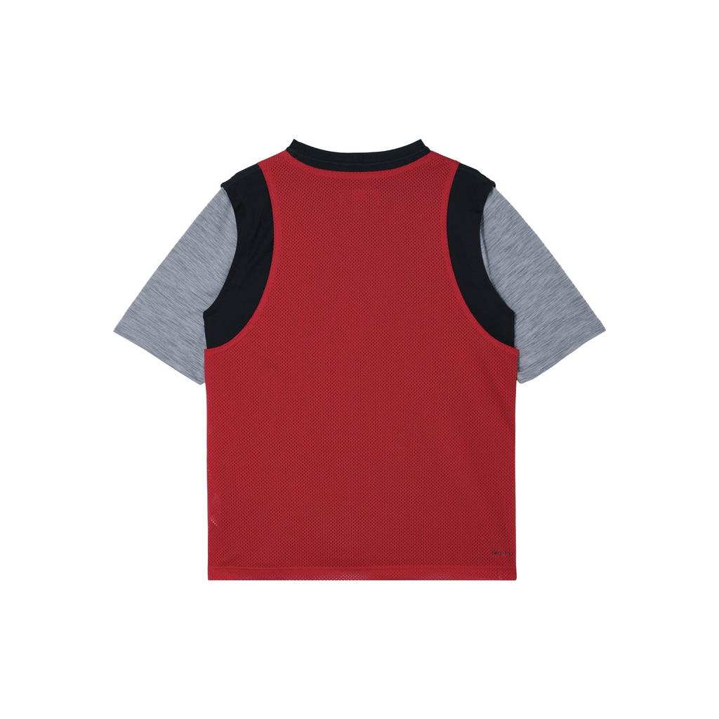 Jordan Solid Color Logo Casual Sports Tank Top Men Tops Red DM1832-010