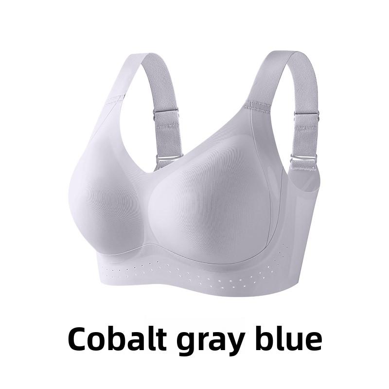 Grote Maat Full Bust Zachte Ondersteuning Beha, Ademende Shell Cup X-Cross Lifting Anti-Doorzakken Zijsteun 5-Rijige Haak Naadloze Draadloze Dames Lingerie
