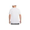 Nike Round Neck Pattern Printed Logo Breathable T-Shirt Men Tops White FN6028-100