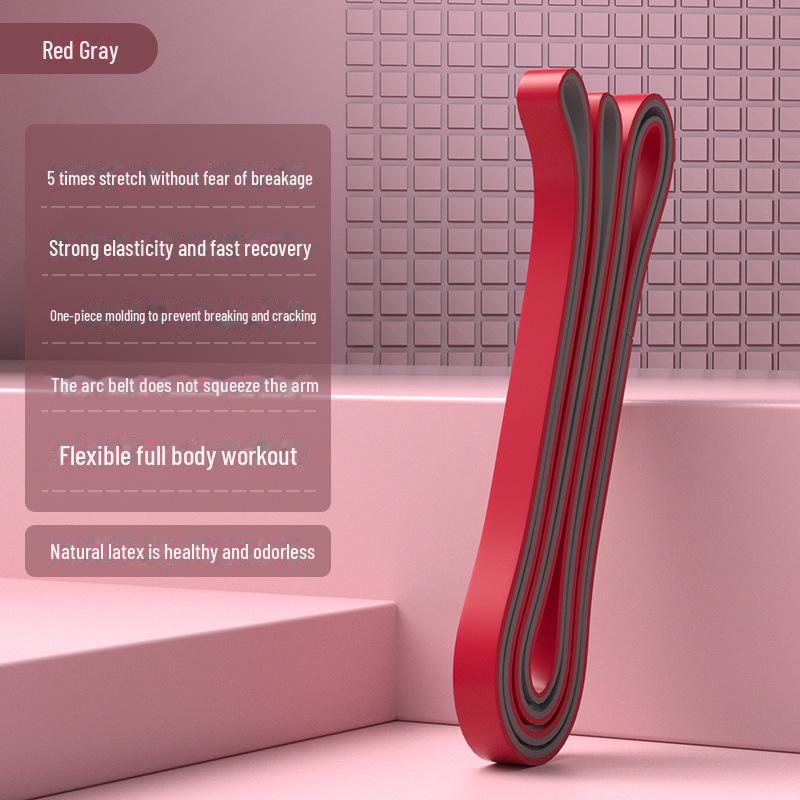 

Двухцветная мужская лента для тренировок с сопротивлением — эластичная для фитнеса, силы, помощи при подтягиваниях