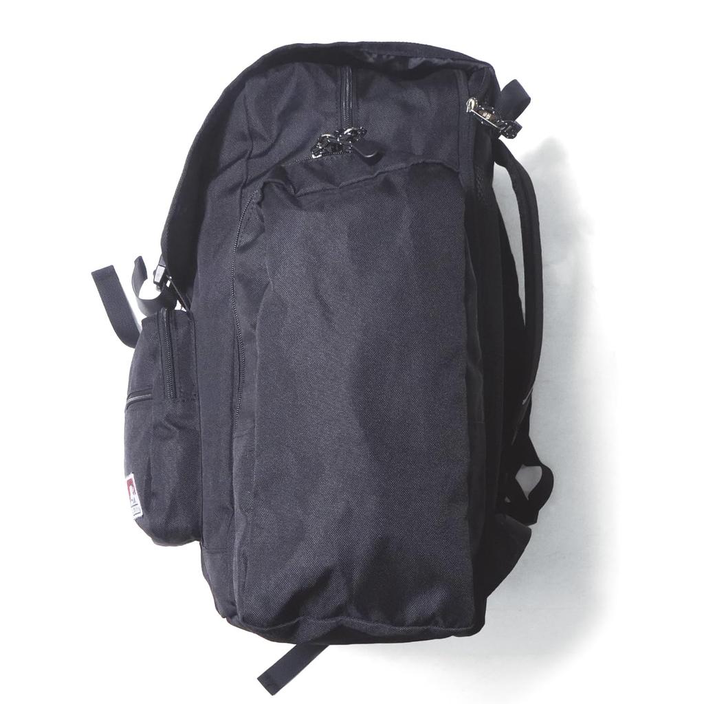 Forest Large School BLACK Large [Ben Davis] Rucksack, Children's Backpack, Bag, Capacity, Expandable, Extended, Trip, Camping, BDW-8415 Boys,