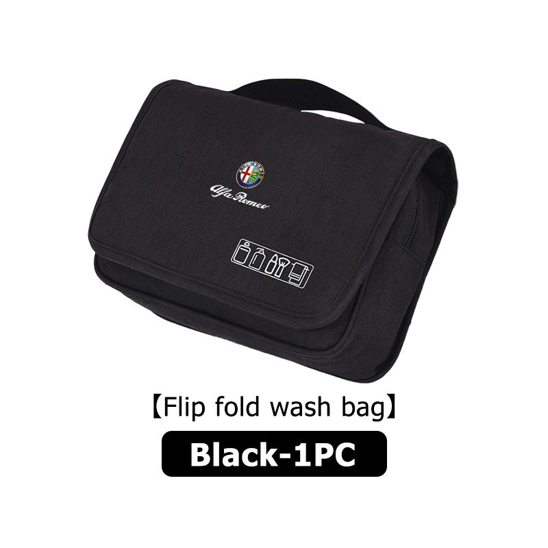 

2026 Hot Alfa Romeo Multifunctional Car Logo Toiletry Bag Water-proof Make Up Zipper Purse For Alfa Romeo 159 Giulietta Giulia 1