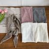 Pure Color Triangle Scarf Multicolor Neckerchief Trendy Head Wrap  Photo Props