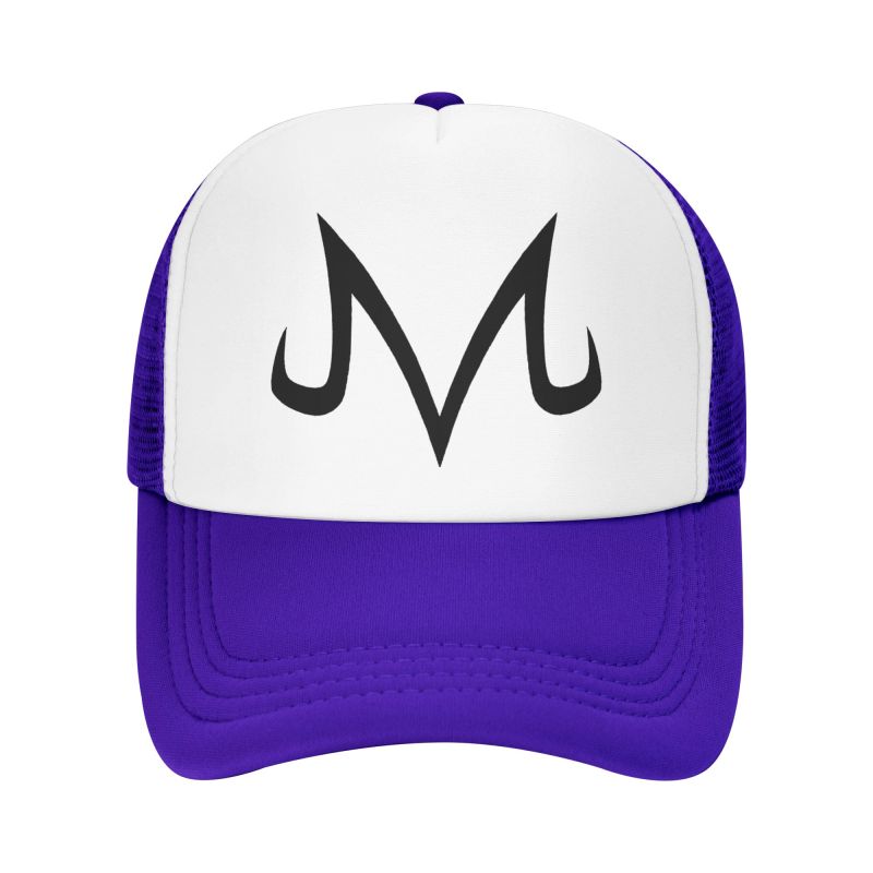 Majin Buu Mesh Baseball Caps Unisex Adjustable Snapback Hat Summer Breathable Casual Sun Visor Hats Trucker Hat