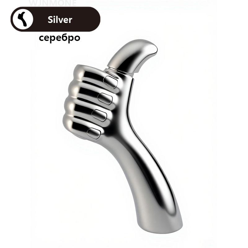 

Современный Дизайн Смеситель для Раковины в Ванную Пальцевый Смеситель для Ванной Латунный Смеситель Смеситель для Раковины Одноотверстие Монтаж на Столешницу Водопроводные Краны для Раковины G3/8 серебряный