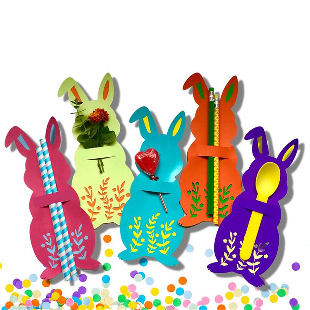 Tier Kaninchen Form Stanzschablonen Scrapbooking Stanzschablonen Kohlenstoffstahl Stanzschablonen für Scrapbooking Kartenherstellung