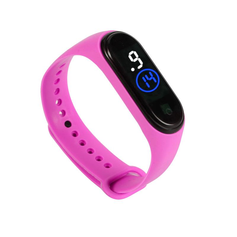 Waterproof Sports Wristband Watch With Led Electronic Casual Trend Touch Screen For Men Women And Students