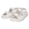 CHANEL G35927 CC Logos Quilted Sandals/ shoes 37 whiteUsed