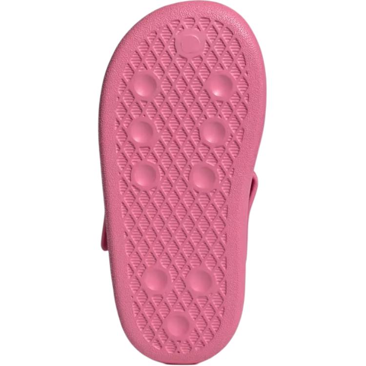 adidas adiFOM Adilette Slides Rose Tone Semi Lucid Fuchsia Bliss Pink (PS) Kids Sneakers JP5524