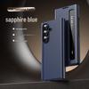 Samsung Z Fold 8 Ultra Leather Flip Case with Smart Side Window - Business Edition.