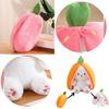 Entzückendes verwandelbares Frucht-Kaninchen-Plüschtier