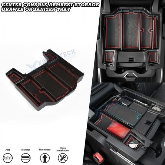 For Dodge RAM 1500/2500/3500 + Armrest Storage Container Box Ert Tray