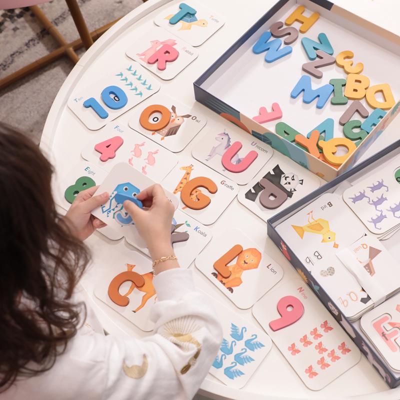 

Little Migratory Birds: Number & Letter Matching Puzzle for Kids