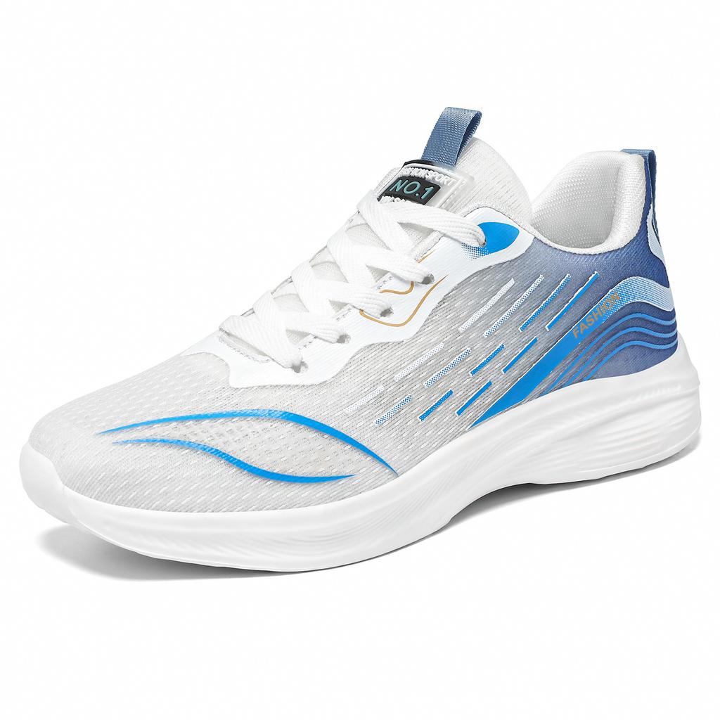 Men's Shoes New Cushioning Casual Shoes Soft Bottom Comfortable Running Shoes Hundred Mesh Breathable Shoes