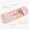 1Pc Jewelry Rolls For Travel, Foldable Jewelry Organizer, Jewelry Storage Roll For Rings Earrings Necklaces Bracelets