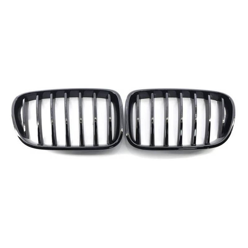 Car Front Grill Grille Kidney Cover For BMW X3 F25 X4 F26 2011-2014 Pre-Facelift 1117237421 51117237422 51117210725 51117210726