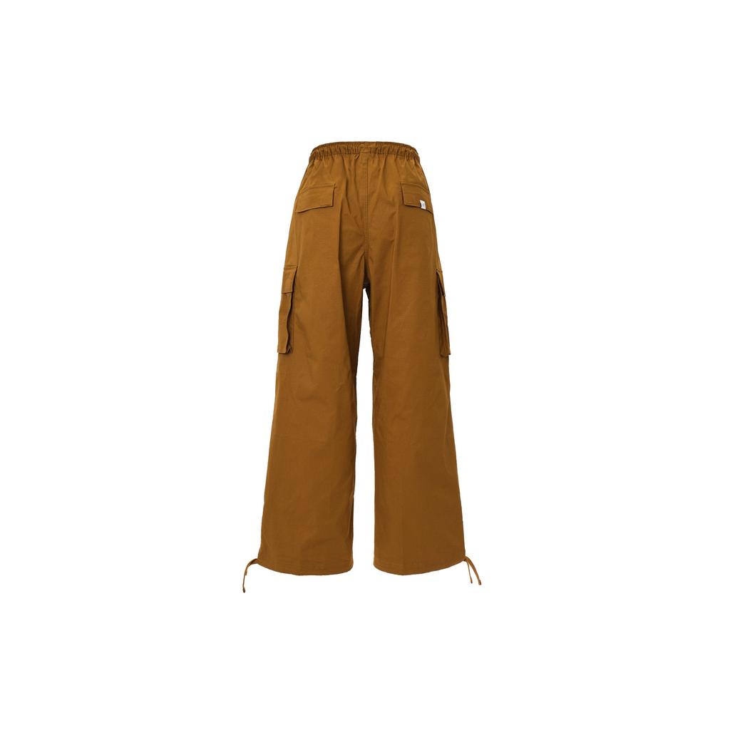 Nike Sportbekleidung Lockerer Schnitt Cargo-Stil Einfarbig Mehrere Taschen Outdoor Freizeit Hose Damen Hose Braun FV7521281