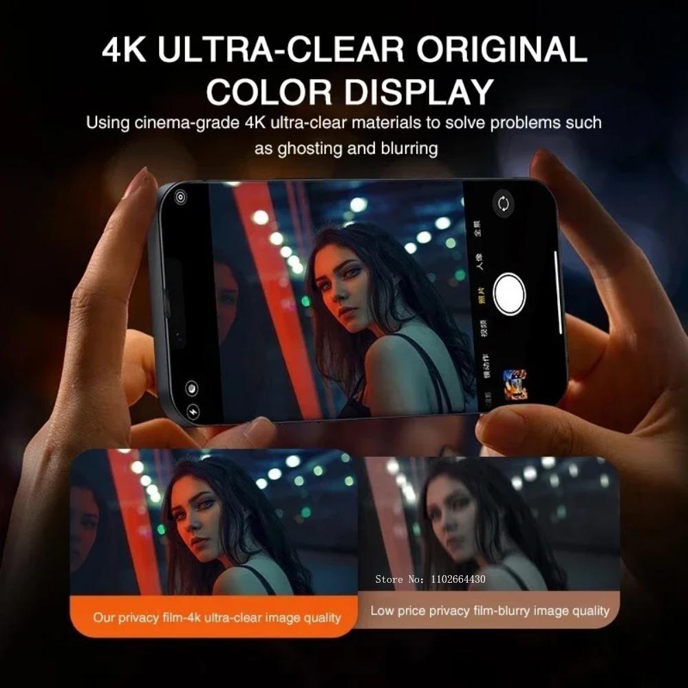 Privacy Tempered Glass for IPhone 16 15 14 13 12 11Pro Max Anti-spy Screen Protector for IPhone XS MAX XR 15 14 Plus Private