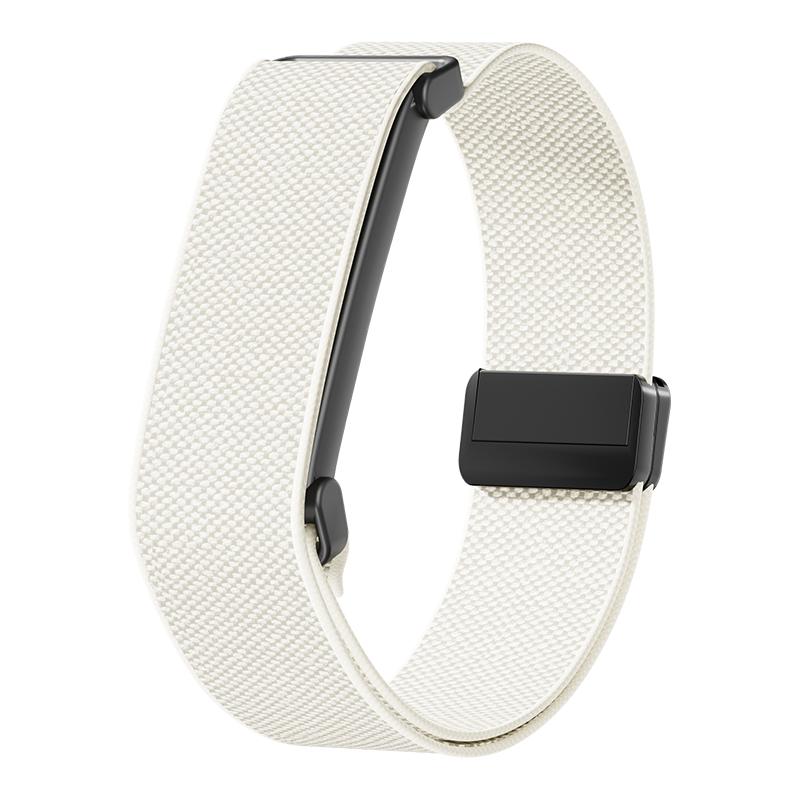 Metal Case+Sports Nylon Strap For Google Fitbit Air Sports Elastic Magnetic Wristband For Google Fitbit Air Comfortable Bracelet