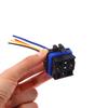 1 Set Car Relay With Socket Dc 12/24V 40A 4/5Pin Amp Waterproof Relay Harness Tinned Copper Wires 5-Pin Spdt For Boat Auto Fan