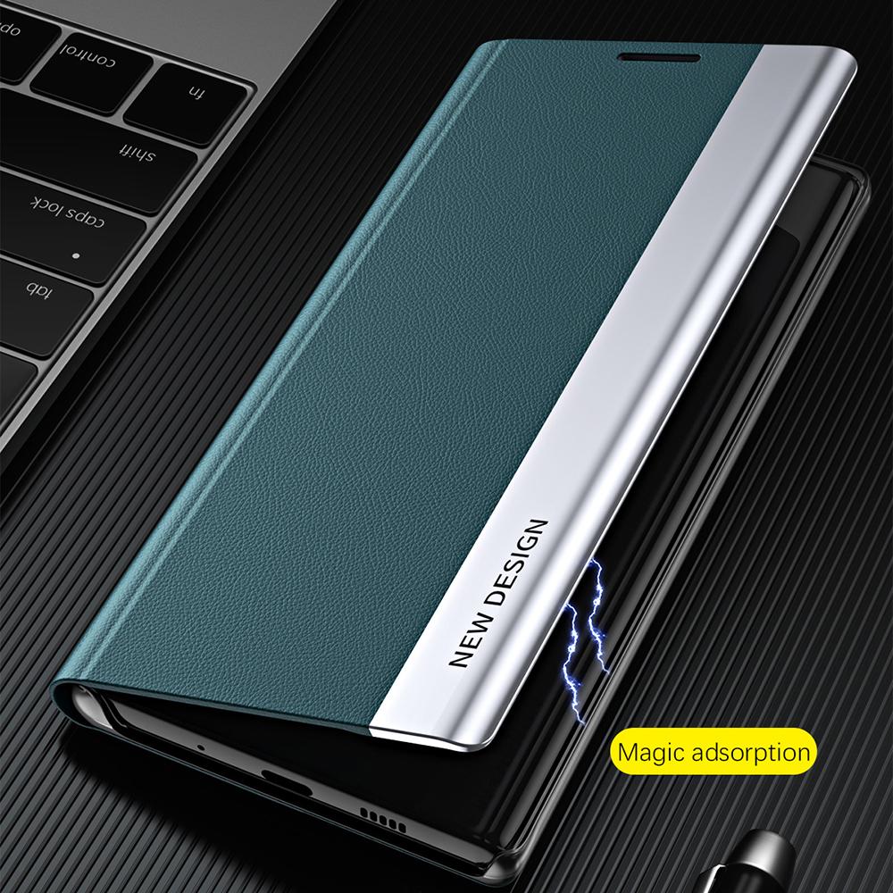 For Samsung Galaxy A25 5G (Global) (161.0x76.5x8.3mm) Case Drop-proof PC Shell+Leather Stand Phone Cover