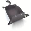 1pc Leather storage box desktop storage tray jewelry cosmetics key storage home storage basket