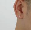 Men's and Women's Star & Hexagram Cross Stud Earrings: Simple, Versatile, Emotional Ear Jewelry for Couples