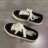 2025 Hot Sale Spring New Retro Low-top Canvas Shoes Flat Women Casual Thick Sole Women's Board Shoes