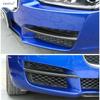 Front Fog Lamps Lights Eyebrow Strip Bumper Air Vent Intake Splitter Decoration Cover Trim Accessories For Jaguar XE 2016 -