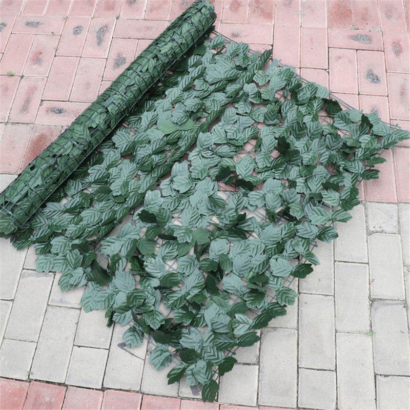 Luxurious Artificial Leaf Garden Fence Screening Roll For Ultimate Privacy And Beauty