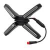   Scooter X Shaped, Weather Proof, Bright Scooter Light, Daytime Running Light for Electric Scooter  