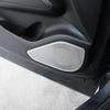 For Hyundai Tucson NX4 2022-2026 Car Tuning Stainless Steel Silver Car Door Loudspeakers Mesh Speaker Trim Cover LHD/RHD