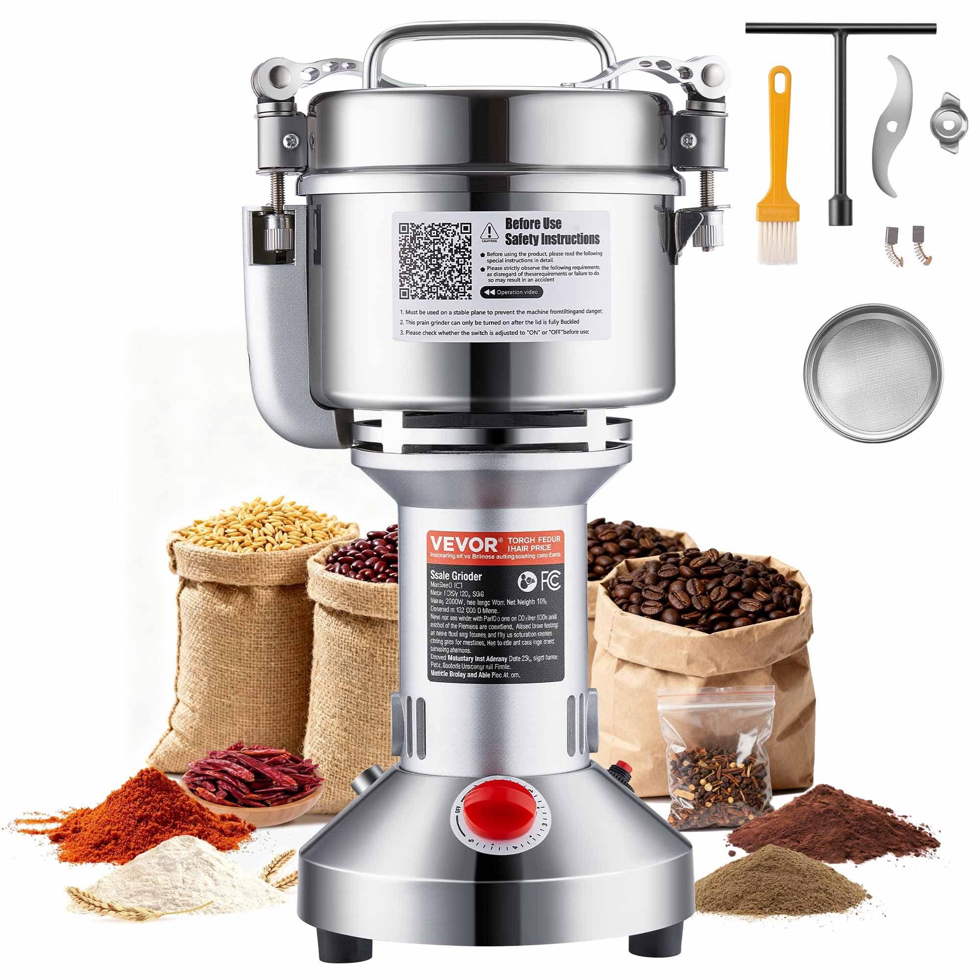 VEVOR 750g Electric Grain Mill Grinder