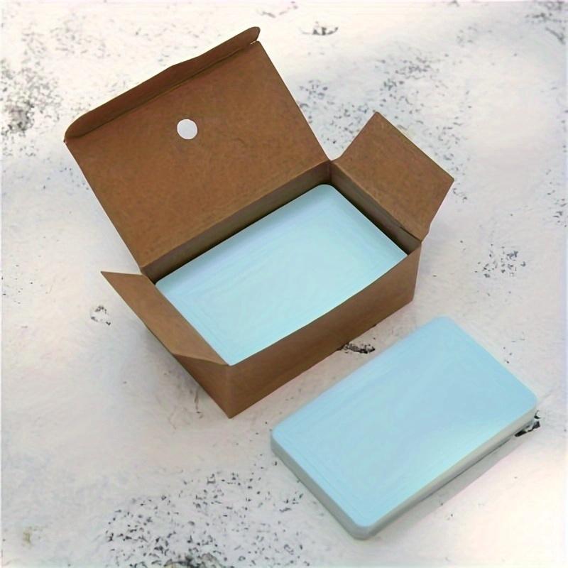 100pcs Blank Card Greeting Card Postcard Graffiti Bookmark Message Card Small Note Pad
