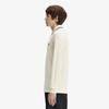 Fred Perry [M3636] Long Sleeve Twin Tip Fred Perry Shirt - Ecru/Brandy/Night Green Afpm2G33636-69C