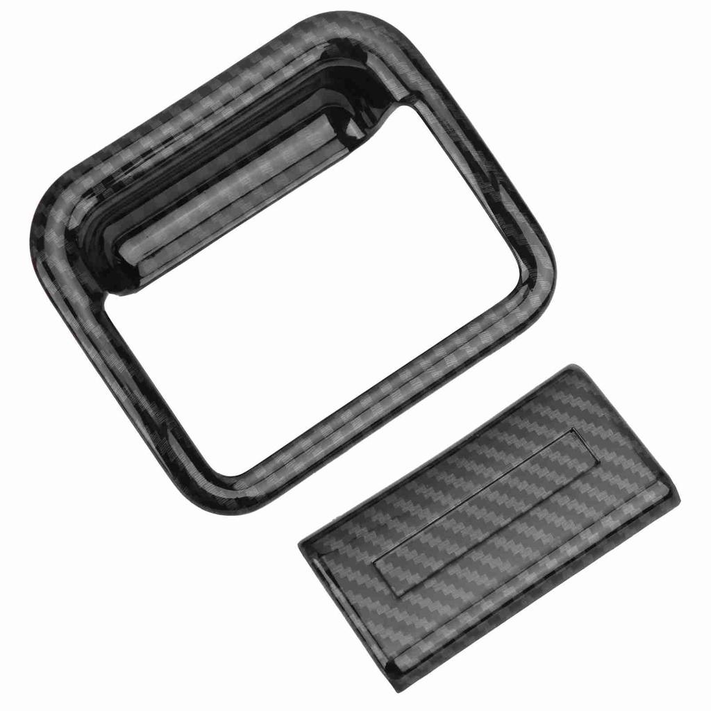 CoPilot Handskfackshandtag Kåpa Trim Kolfiberkorn Passar för Nissan Navara Frontier NP300 20152019