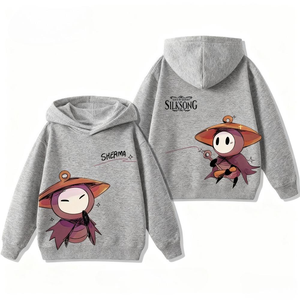 Hollow Knight Print Hoodie Fashion Men Women Oversized Long Sleeve Pullover Cartoon Casual Kids Hoodies Sweatshirt
