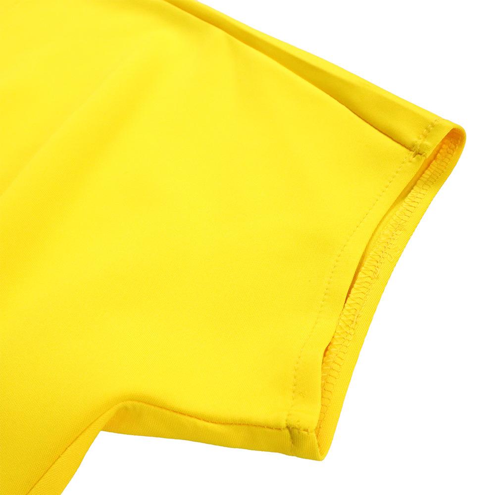 Large Size Women Summer Fashion Solid Dress Ladies Sexy One Piece V Neck Slit Dress with Belt