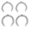 4-teiliges Hufeisen-Set aus Aluminiumlegierung, Reitwerkzeug, Ausrüstung, Zubehör, Typ 5