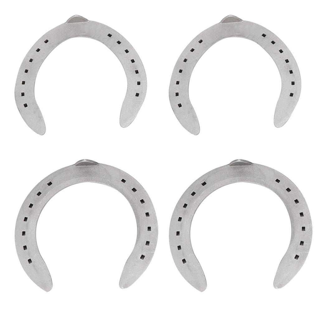 4-teiliges Hufeisen-Set aus Aluminiumlegierung, Reitwerkzeug, Ausrüstung, Zubehör, Typ 5