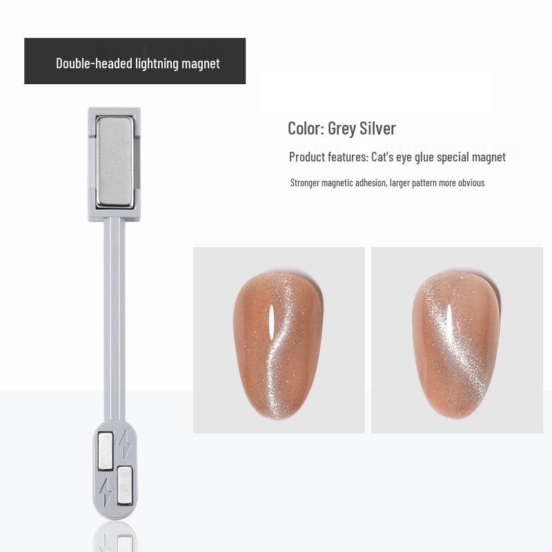 

Інструмент-магніт для лаку для нігтів 9D Cat Eye - міцний двосторонній дизайн для унікальних візерунків