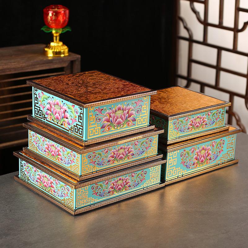 Guan Yin & Guan Gong Elevated Worship Stand for Buddhas & Gods Display