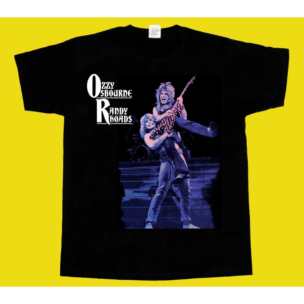 Tricou sau hanorac cu tribut lui Ozzy Osbourne Randy Rhoads, tricou cu mânecă scurtă pentru bărbați și femei, vară, mărimea S până la 4XL