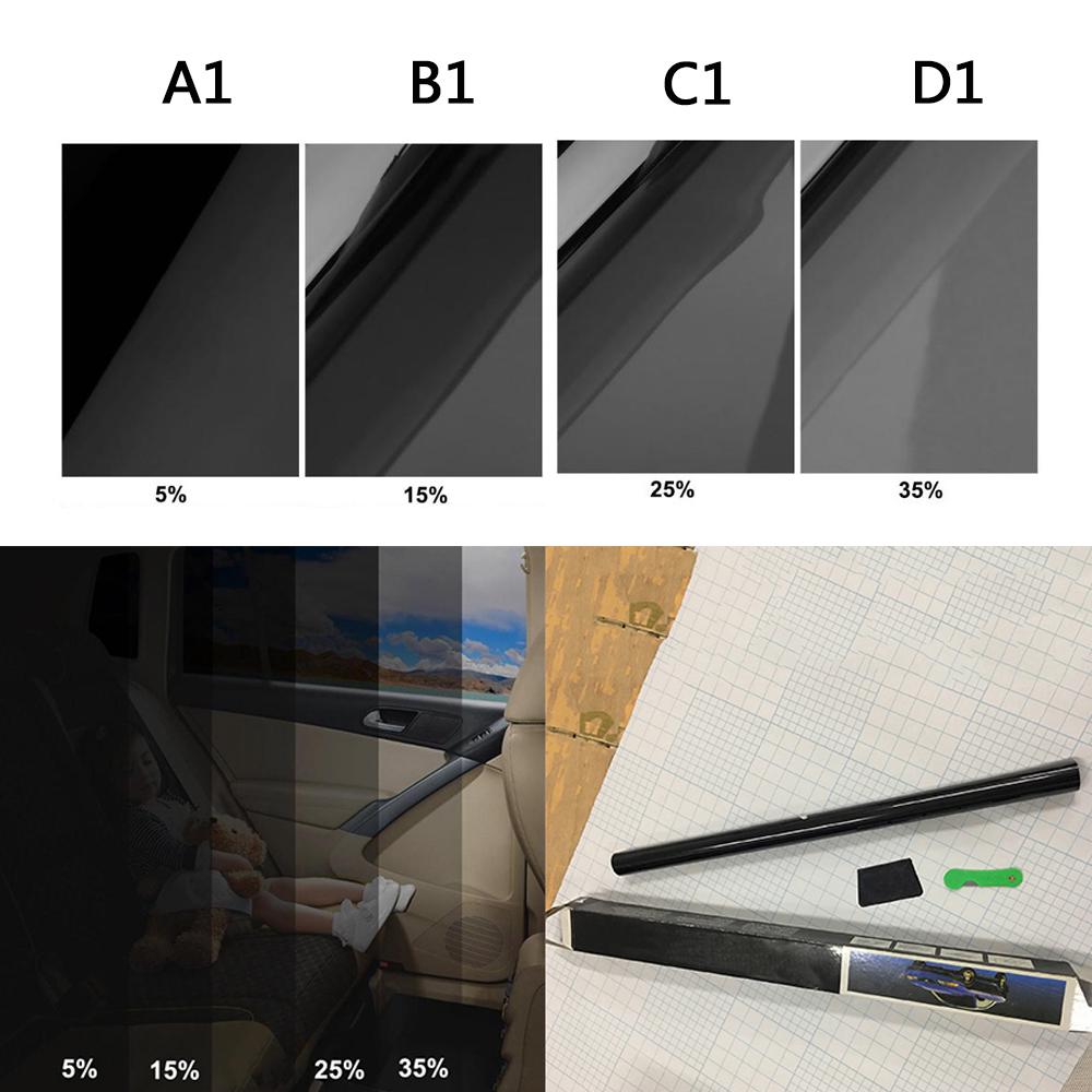 Buy Curtain Car Tinting Window Film Solar Protection Auto Window Sun