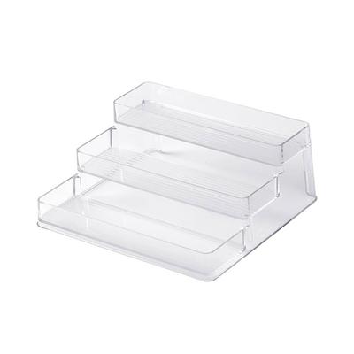 Stylowy stojak na lalki 3-poziomowy Biurkowy regał na perfumy Organizer na kosmetyki Biurkowy organizer na kosmetyki dla kobiet