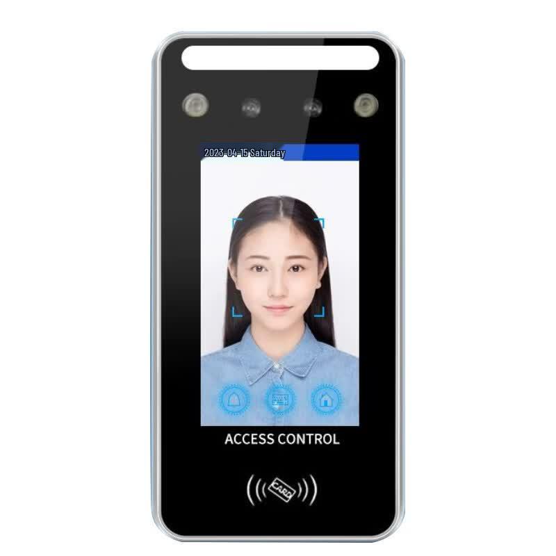 Smart Face Recognition Access Control & Attendance System CN plug (adapter included)